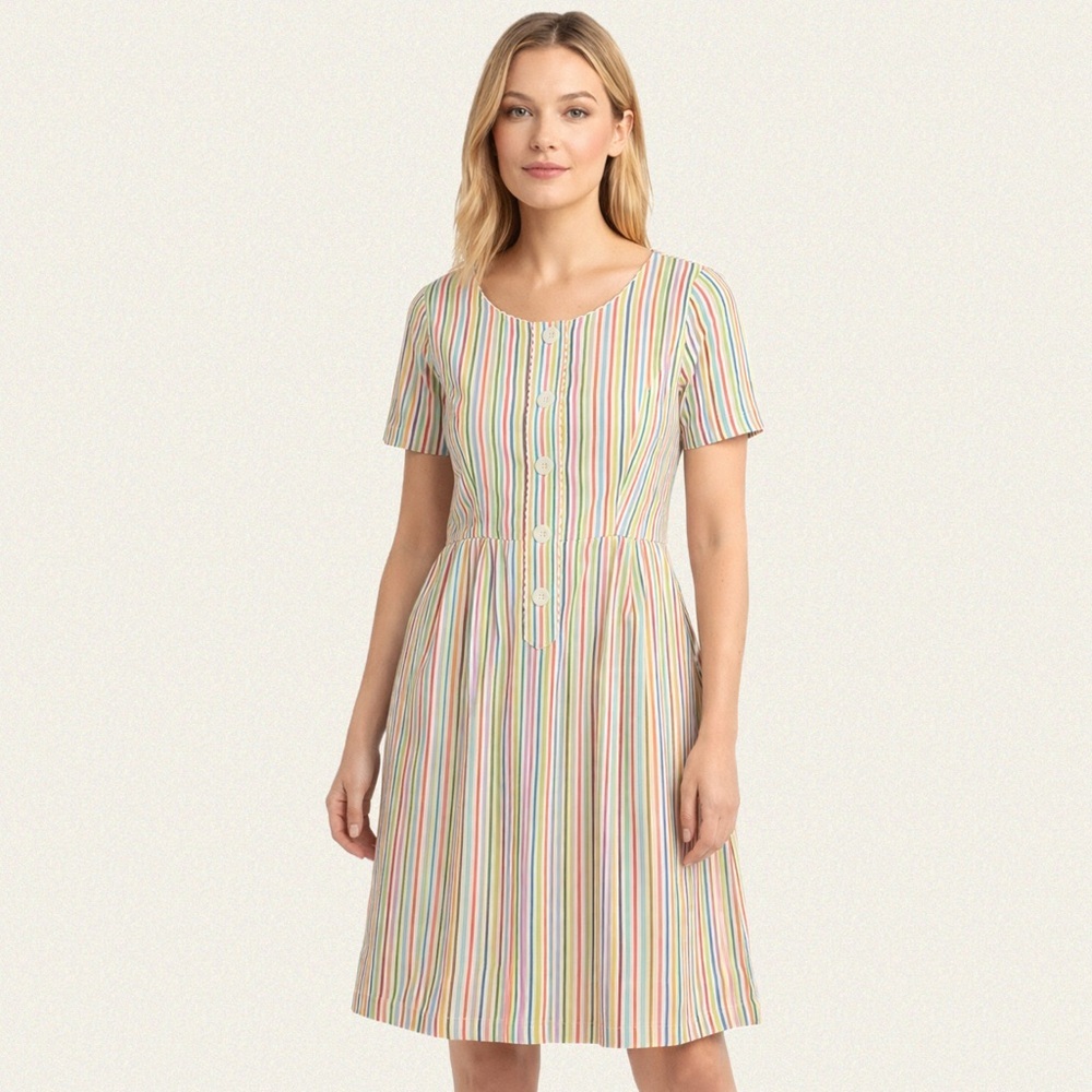 Vintage Orla Kiely Ric Rac Dress